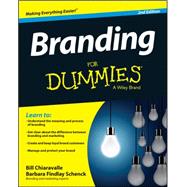 Branding for Dummies 9781118958087