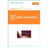 Dental Instruments Pageburst on VitalSource Access Code: A Pocket Guide 9780323188098