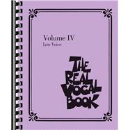 The Real Vocal Book: Low Voice 9781480338111