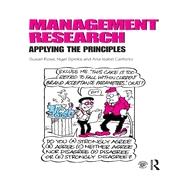 Management Research: Applying the Principles 9780415628112