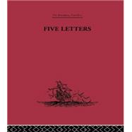 Five Letters 1519-1526 9781138878112