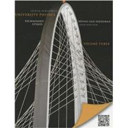 University Physics with Modern Physics Technology Update, Volume 3 (Chs. 37-44) 9780321898135
