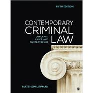 Contemporary Criminal Law 9781544308135