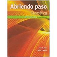 Abriendo Paso 2014 Gramatica Student Edition (NWL) 9780133238136