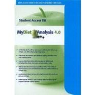 MyDietAnalysis 5.0 Student Access Code Card 9780321668141
