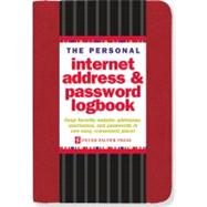 The Personal Internet Address & Password Logbook - Red 9781441308146