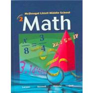 Math Course 2: Mcdougal Littell Middle School Math 9780618508150