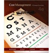 Cost Management : A Strategic Emphasis 9780073128153