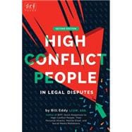 High Conflict People in Legal Disputes 9781936268153