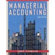 Managerial Accounting, 3rd Edition 9780470038154