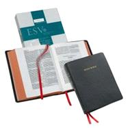 ESV Wide Margin Reference Bible, Black Edge-Lined Goatskin Leather, Red Letter Text ES746:XRME 9780521708166