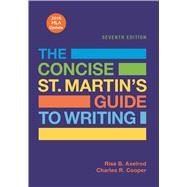 The Concise St. Martin's Guide to Writing with 2016 MLA Update 9781319088170