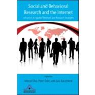 Social and Behavioral Research and the Internet: Advances in Applied Methods and Research Strategies 9781848728172