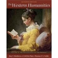 Western Humanities Volume 2 with Readings in Western Humanities Volume 2 9780077438173