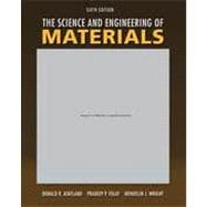 The Science & Engineering of Materials, 6th Edition 9781133378174