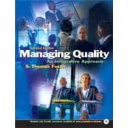 Managing Quality: Integrating The Supply Chain and Student CD PKG 9780131018181