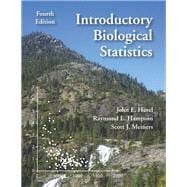 Introductory Biological Statistics 9781478638186