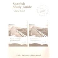 Spanish Study Guide for Basic College Mathematics 7th Ed and Essential Mathematics 2nd Ed 9780321348203