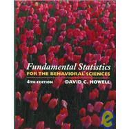 Fundamental Statistics for the Behavioral Sciences