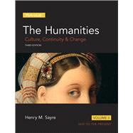 Humanities Culture, Continuity and Change, Volume II, The 9780205978212