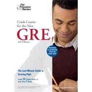 Crash Course for the New GRE, 4th Edition 9780375428227