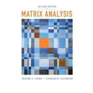 Matrix Analysis 9780521548236