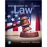 Introduction to Law 9780134868240