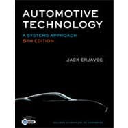 Automotive Technology: A Systems Approach, 5th Edition 9781133478249