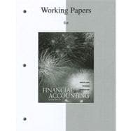 Working Papers to accompany Financial Accounting 9780077328252