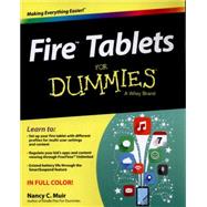 Fire Tablets for Dummies 9781119008255