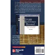 The Gregg Reference Manual Online Version Access Card 9780073348261