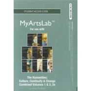 The NEW MyArtsLab -- Standalone Access Card -- for Humanities Culture, Continuity and Change, (All Volumes) 9780205868261