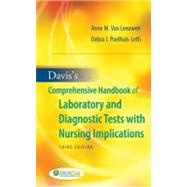 Davis's Comprehensive Handbook of Laboratory and Diagnostic Tests with Nursing Implications 9780803618268