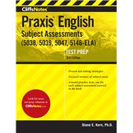 Cliffsnotes Praxis II English Subject Area Assessments 9780544628274