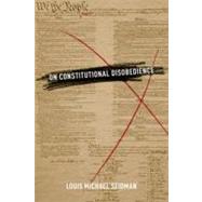On Constitutional Disobedience 9780199898275