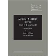 Modern Military Justice 9781634598279