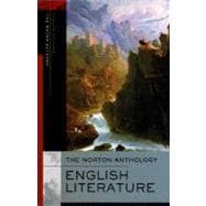The Norton Anthology of English Literature, The Major Authors 9780393928280