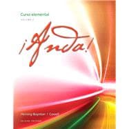 ¡Anda! Curso elemental, Volume 2 Plus MySpanishLab with eText (one semester) -- Access Card Package 9780205998302