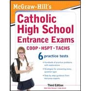 McGraw-Hill's Catholic High School Entrance Exams, 3rd Edition 9780071778305