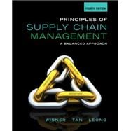 Principles of Supply Chain Management A Balanced Approach 9781285428314