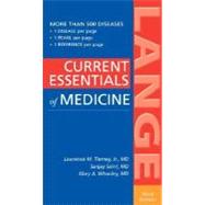 CURRENT Essentials of Medicine, Third Edition 9780071438322