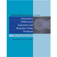 Elementary Differential Equations and Boundary Value Problems 9780470458334