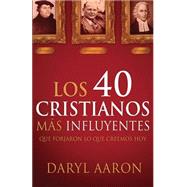 Los 40 cristianos mas influyentes: Que forjaron lo que creemos hoy 9781621368342