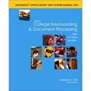 Word 2007 Manual t/a Gregg College Keyboarding & Document Processing (GDP); Microsoft Word 2007 Update 9780073368351