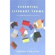 Essential Lit Terms Pa 9780393928372