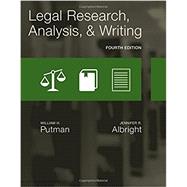 Legal Research, Analysis, and Writing 9781305948372