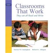 Classrooms that Work : They Can All Read and Write 9780137048373