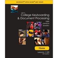 Home (Student) Software w/Installation Guide t/a Gregg College Keyboarding and Document Processing (GDP); Microsoft Word 2007 Update 9780073368375
