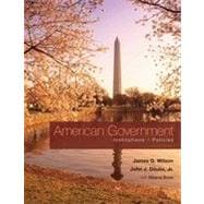 American Government: Institutions and Policies, 12th Edition 9781133338383