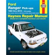 Ford Ranger & Mazda B-Series Pick-Ups Automotive Repair Manual: Models Covered: All Ford Ranger Models - 1993 through 2010 All Mazda B2300, B2500, B3000 and B4000 pick-ups - pick-ups - 1994 through 2009 9781563928383